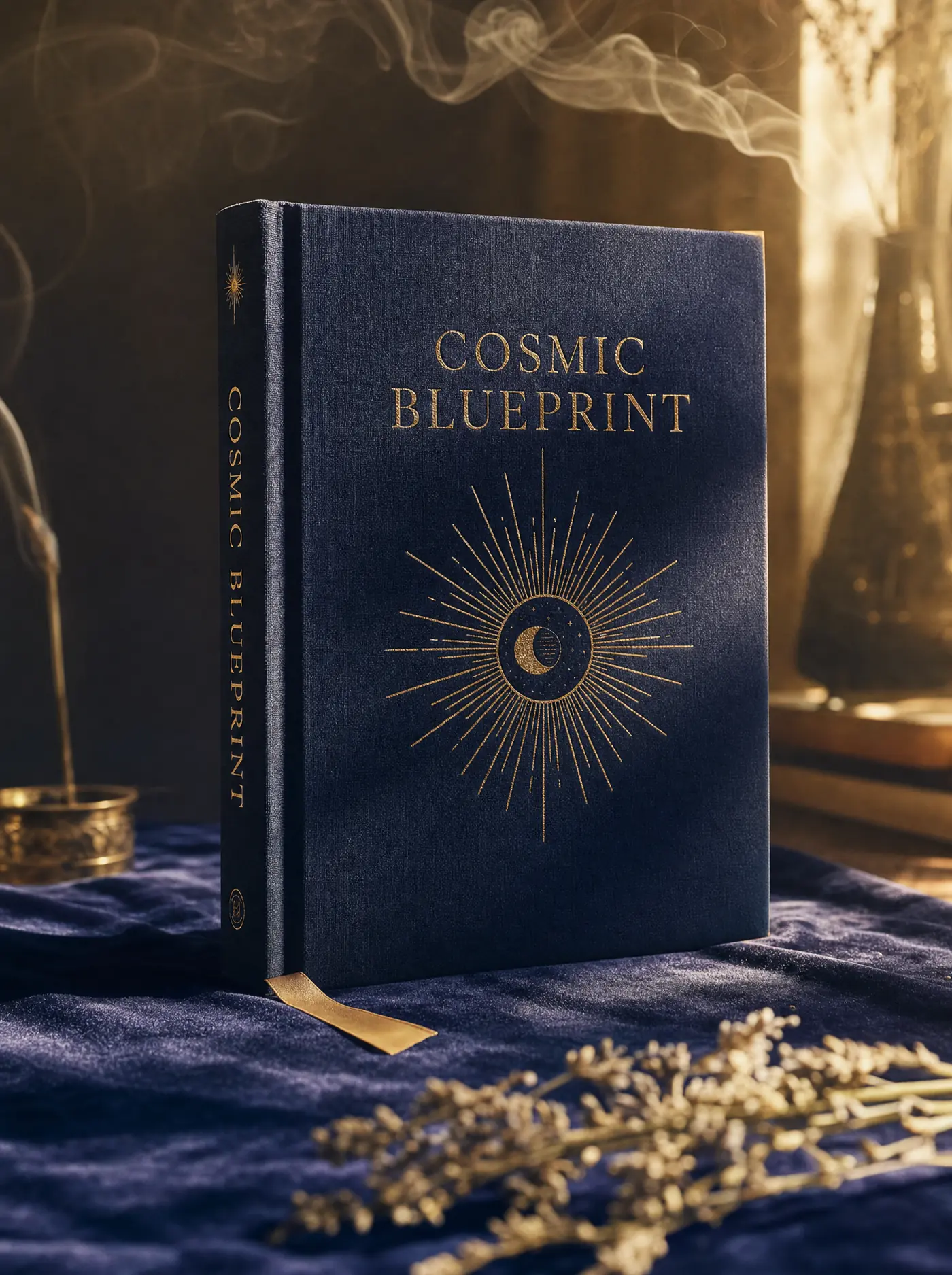 Cosmic Blueprint · the printed reading